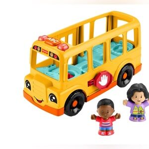 Little people Fisher-Price Smiling Yellow School Bus with Figures